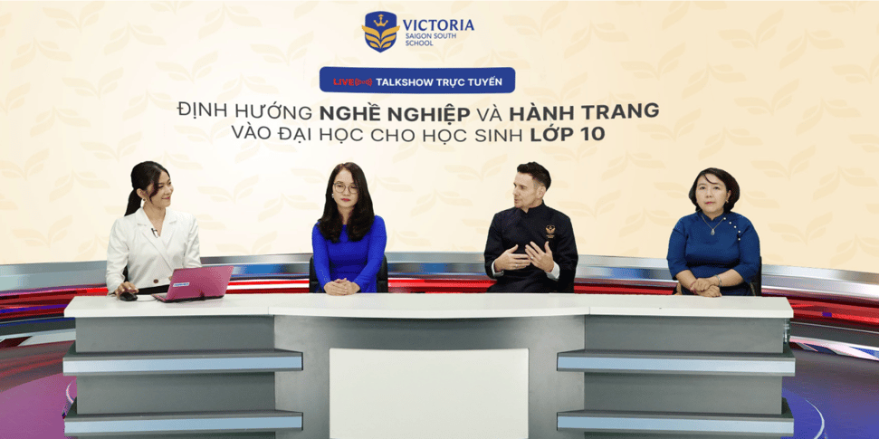 Không khí talkshow định hướng nghề nghiệp