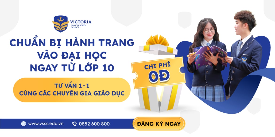 CHUỖI TƯ VẤN ĐẶC BIỆT DÀNH CHO HỌC SINH LỚP 10 TẠI VICTORIA NAM SÀI GÒN