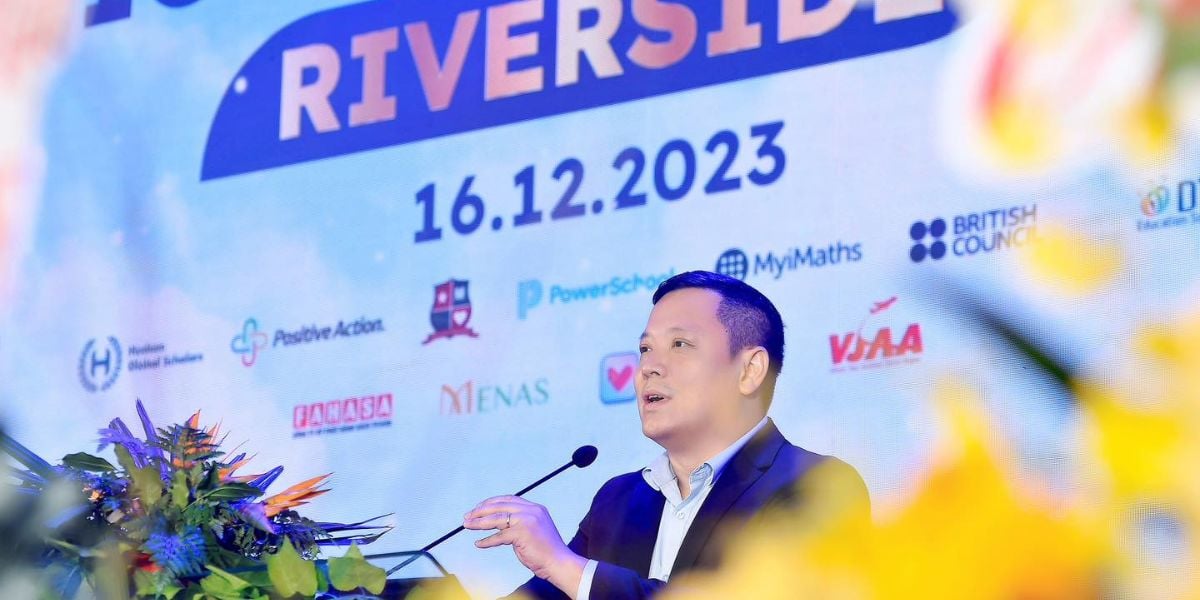 David Rynne Ra mắt Trường quốc tế song ngữ Victoria Riverside - Ngôi trường hạnh ...