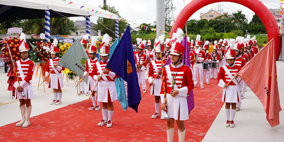 The parade at Victoria's Grand Opening Ceremony