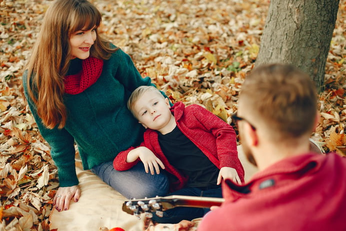 family-with-little-son-autumn-park